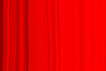 Red background with a pattern of stripes and lines with perspective. Marble 3 d texture for different purposes, beautiful wallpaper for the template.