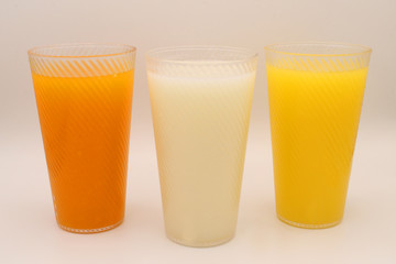 glass of orange juice
