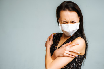 Panic. The state of emergency in the country. Acute illness. Pneumonia. Coronavirus.