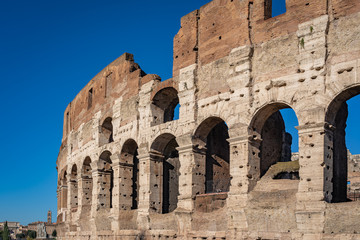 Obraz premium The Colosseum in Rome Italy