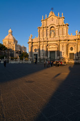 Fototapeta premium Catania, cattedrale di Sant’Agata