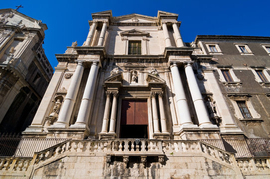 Catania, chiesa di San Francesco Borgia