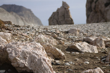 Fototapeta premium rocks on the beach