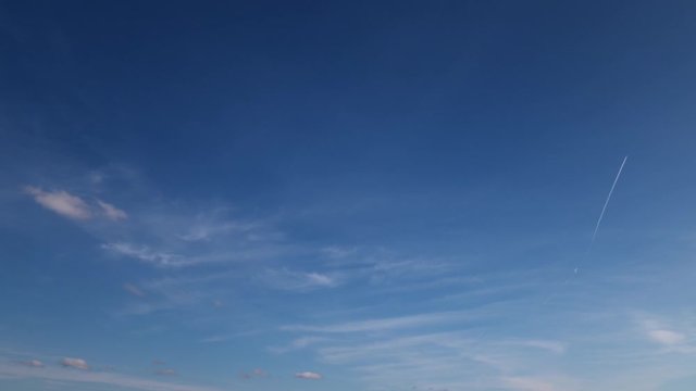 Seamless looping clouds in the sky