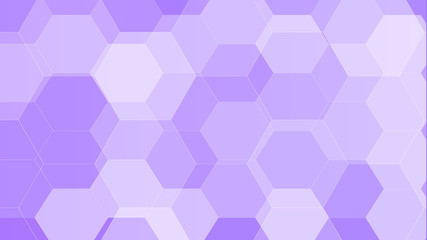 abstract hexagonal background with various color gradations