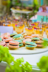 tray of alfajores for party