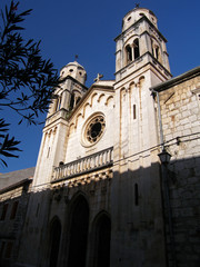 Fototapeta na wymiar Orthodox church of St. Spiridon in Skradin, Croatia