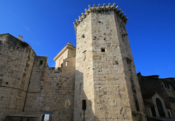 Fototapeta na wymiar Walls of Diocletian's Palace, Split, Croatia