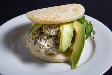 Venezuelan typical food, arepa