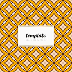 Background mandala seamless pattern vector