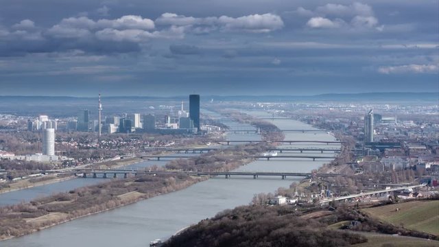 Time lapse of Vienna, Austria