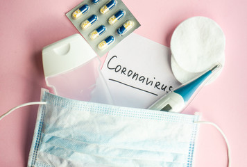 Covid-19 virus concept