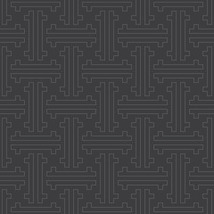 Seamless vector geometric grey line texture