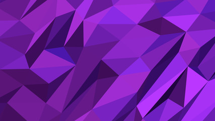 Fototapeta premium Abstract polygonal background. Modern Wallpaper. Blue Violet vector illustration