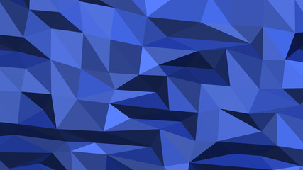 Abstract polygonal background. Modern Wallpaper. Royal Blue vector illustration