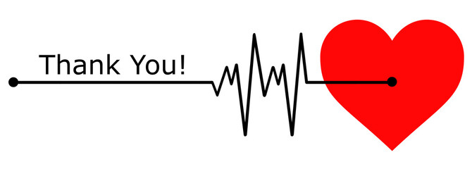 Heart Beat Line Illustration