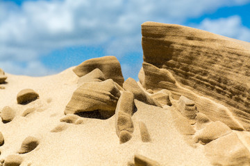 Sand Dune by the sea, Anna Bay Australia