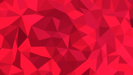 Abstract polygonal background. Modern Wallpaper. Crimson vector illustration