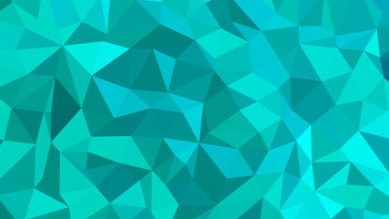 Fototapeta na wymiar Abstract polygonal background. Modern Wallpaper. Dark Turquoise vector illustration