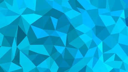 Abstract polygonal background. Modern Wallpaper. Deep Sky Blue vector illustration