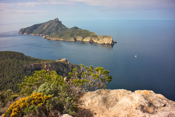 nice and beautiful landscape in spain