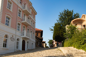 street in old town of Nesebar-Bulgaria
