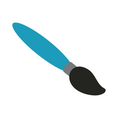 brush supply flat style icon