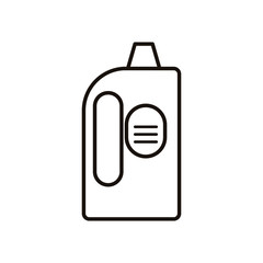 disinfectant plastic gallon bottle product line style