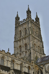 Fototapeta na wymiar Gloucester Cathedral Tower