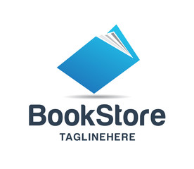 Creative Book logo Icon Design, education logo design