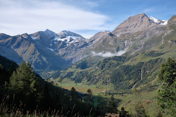 Naklejka premium Views along north section of Grossglockner High Alpine Road, Austria