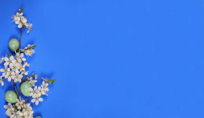 Osterdekoration Hintergrund