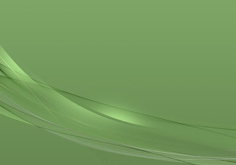Abstract background waves. Abstract background for business card or wallpaper. Trend color green tear tea green.