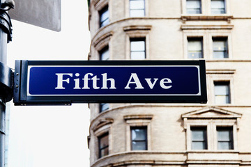 Fifth Ave, New York, U.S.A.
