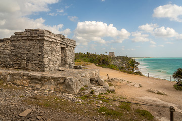 Mayan ruins at Tulum Mexico