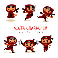 set of ninja © graengkrai