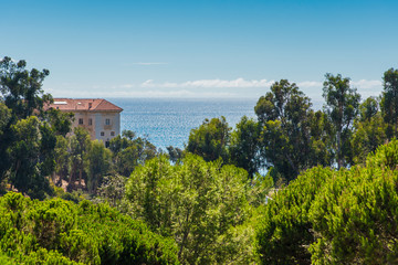 Obraz premium House by the sea in Malibu California