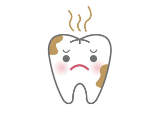 汚れた歯のキャラクター