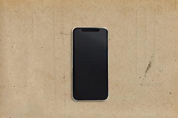 Phone on background ,isolated, blank