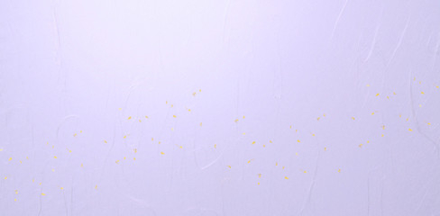 金箔と紫の和紙の背景素材