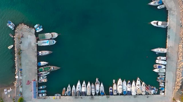 palamutbuku datca mugla turkey drone shot