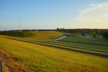 Beautiful Sardis Lake and dam 