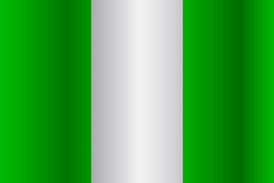 Old Grunge Nigeria Flag
