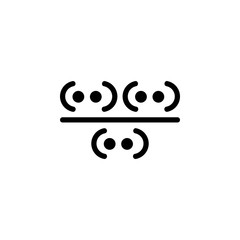 Obraz premium formula and mathematics icon. Perfect for application, web, logo, game and presentation template. icon design line style