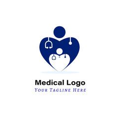 Medical Logo Template for doctor, lab, hospital