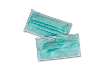 Disposable surgical face mask cover the mouth and nose