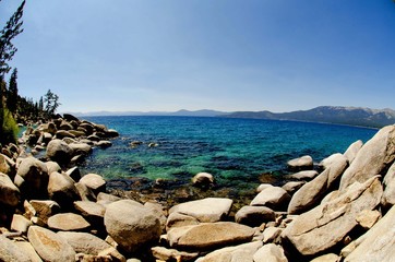 The beautiful Lake Tahoe 