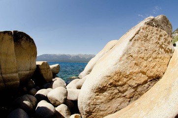 The beautiful Lake Tahoe 