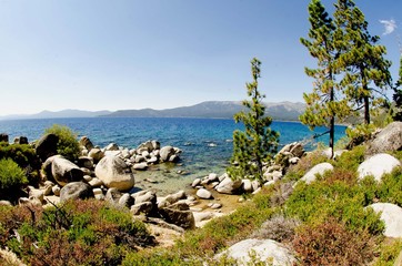 The beautiful Lake Tahoe 