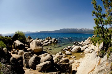 The beautiful Lake Tahoe 
